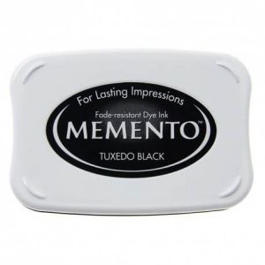 Memento ink pad Tuxedo black - TSUKINEKO