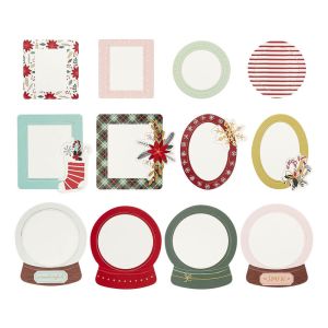 Oh Joyful Day Chipboard Frames - SPELLBINDERS