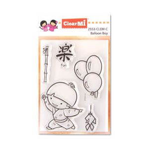 Clear stamp Balloon boy Takeo - IMPRONTE D'AUTORE
