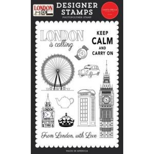 London Is Calling Designer Stamps - CARTA BELLA