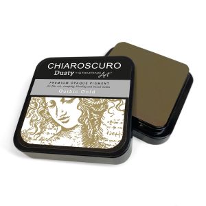 Chiaroscuro dusty ink Gothic gold - CIAO BELLA