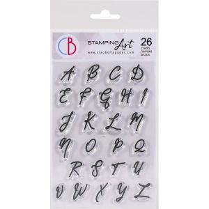 Muse Uppercase Alphabet clear stamp - CIAO BELLA